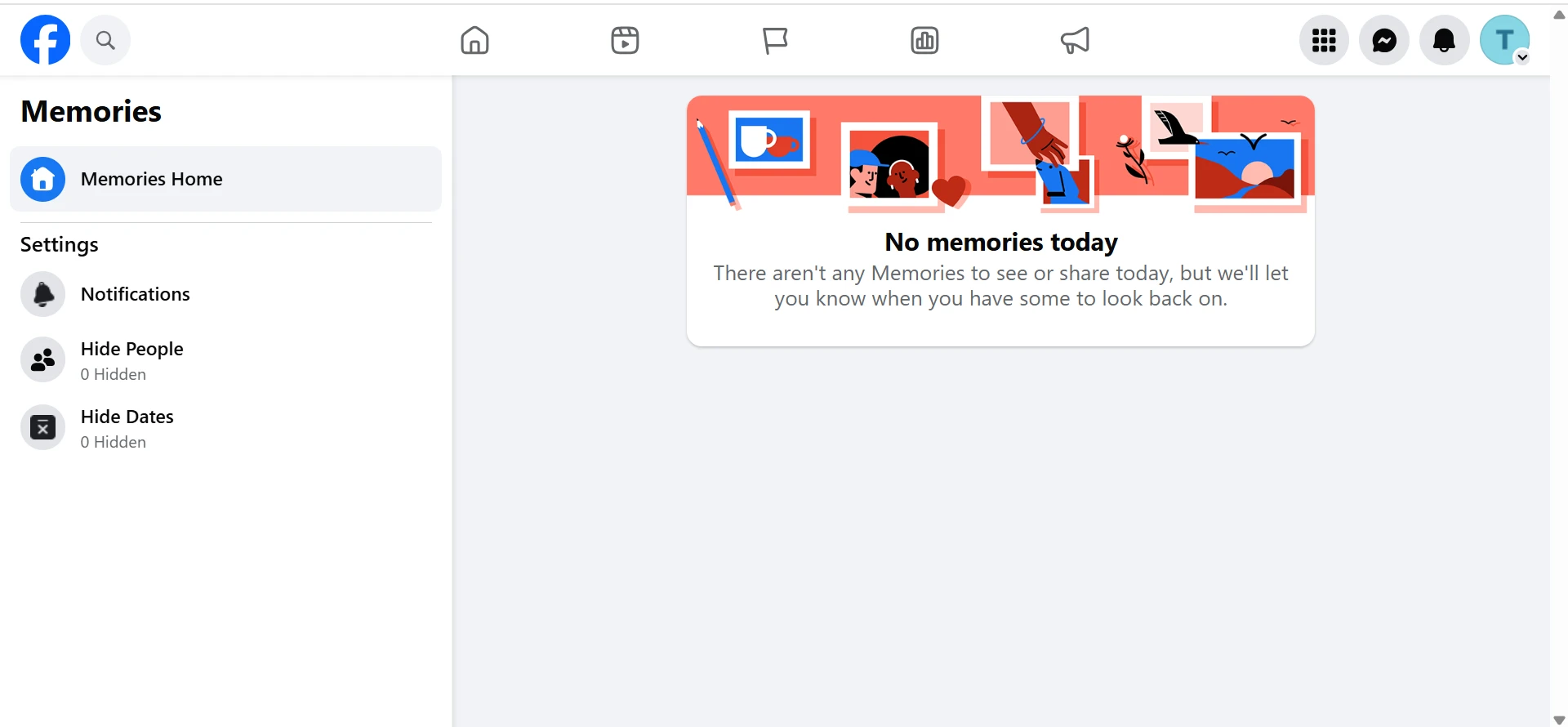 Memories Screen