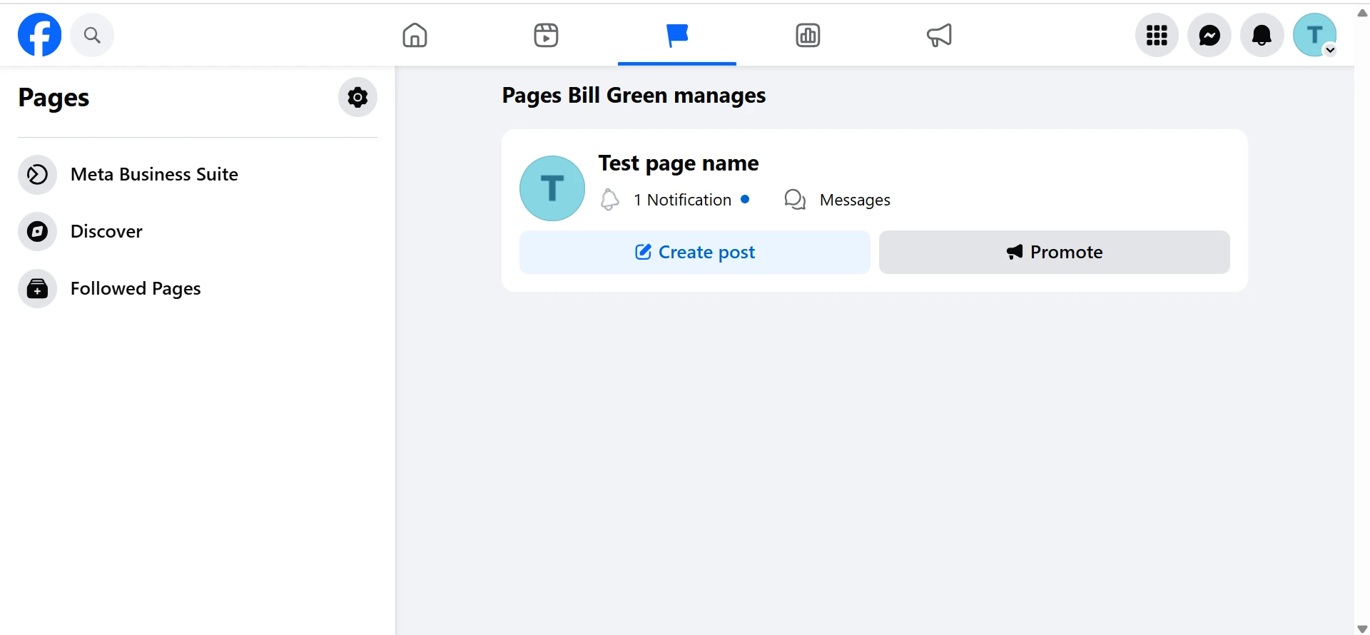 Pages Screen