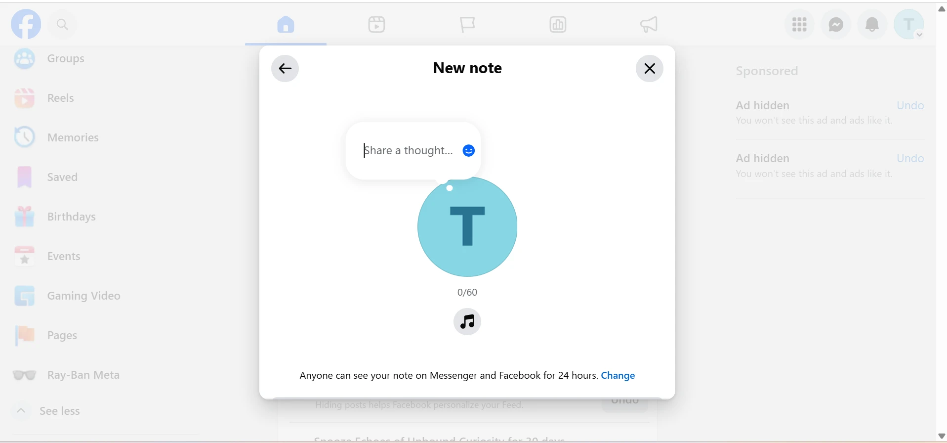 Note Modal