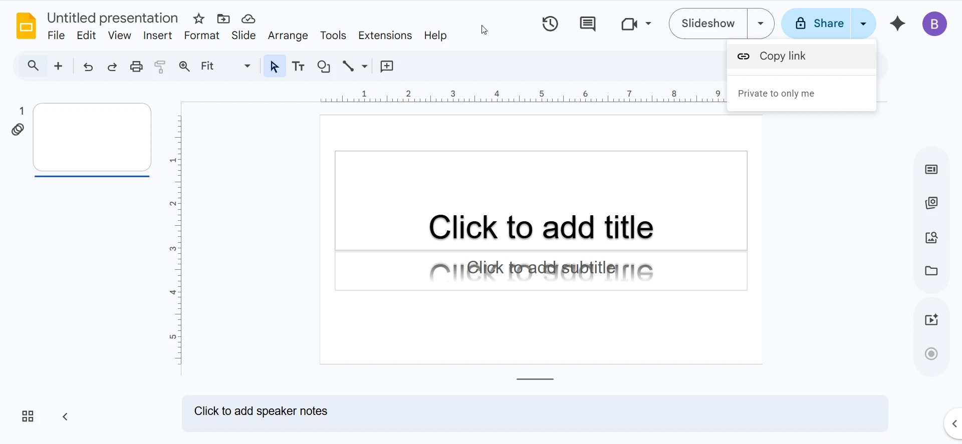 Quick sharing actions