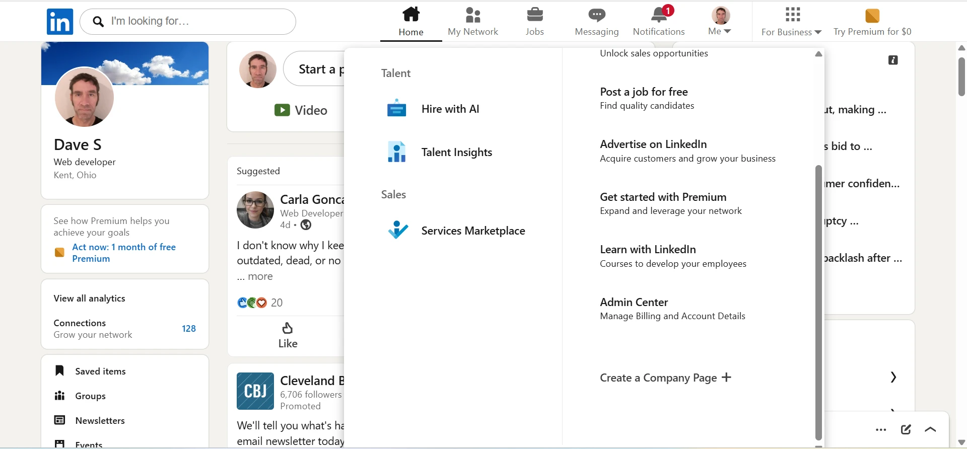 For Business Menu (Scrolled 1)