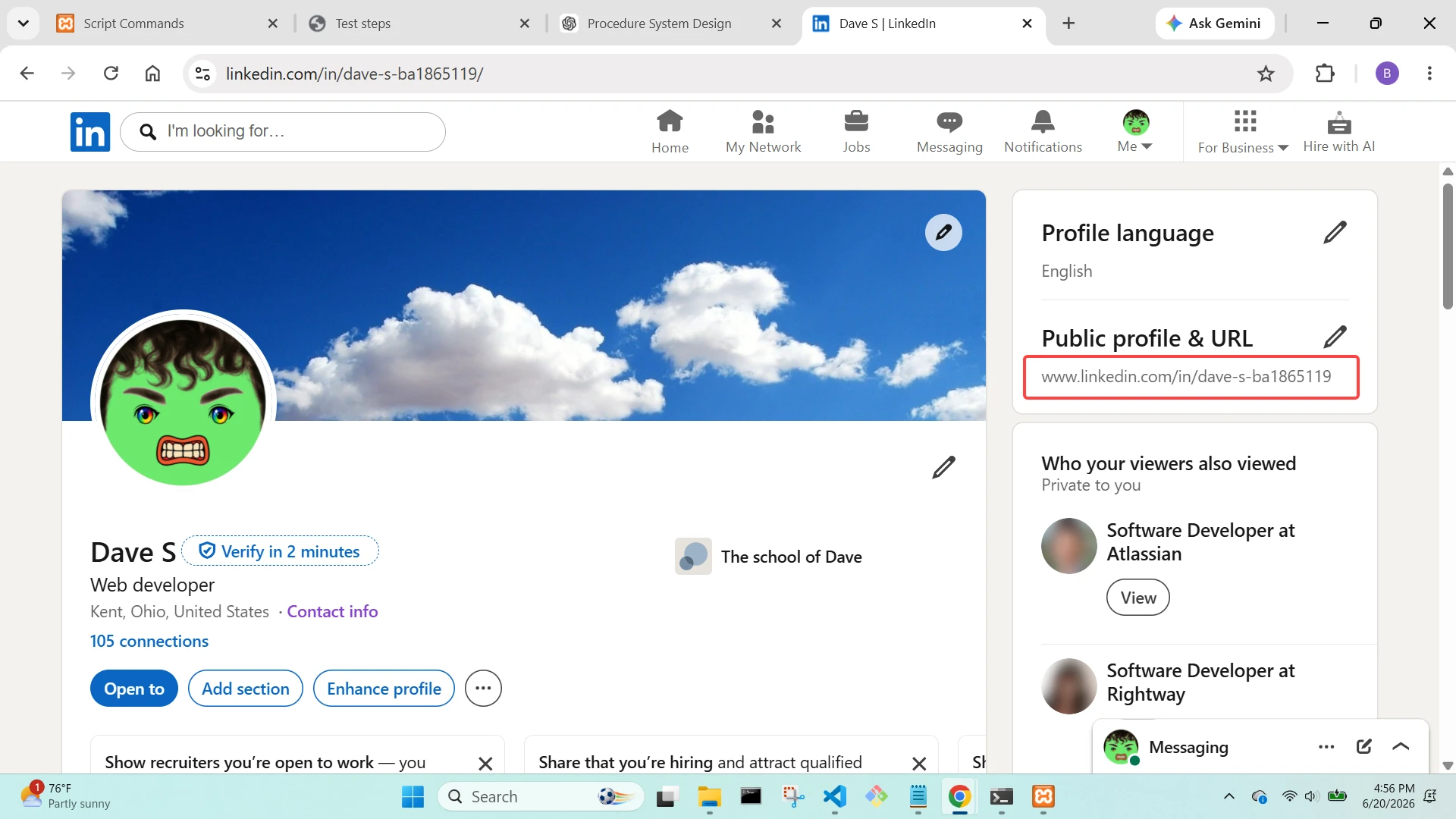 linkedin  profile link  find profile link