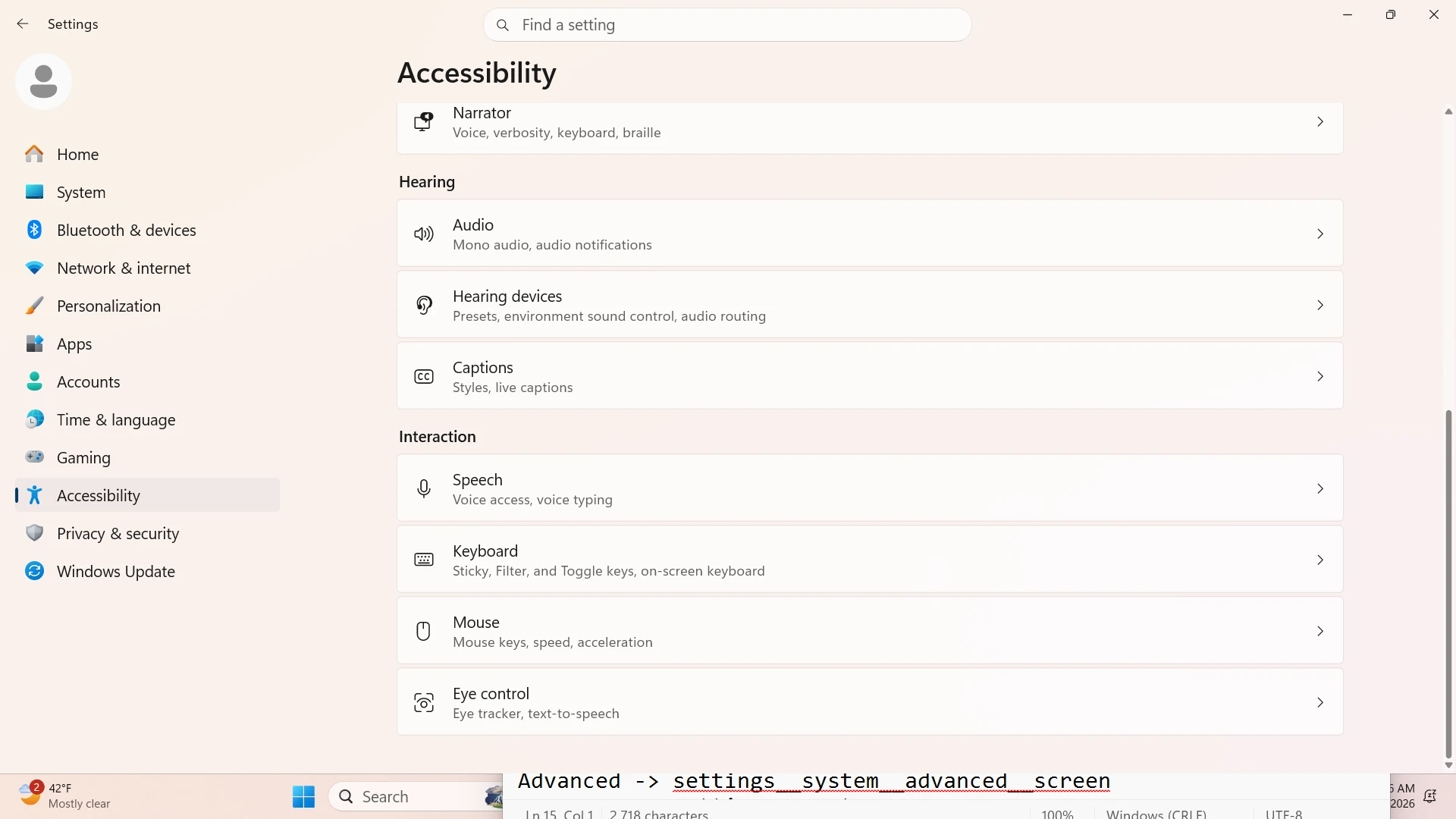Accessibility Screen (Scrolled 1)
